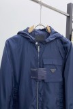 プラダ服 PRADA 2026新作 フード付きジャケット