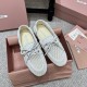 ミュウミュウ靴 Miu Miu 2026新作 ローファー
