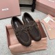 ミュウミュウ靴 Miu Miu 2026新作 ローファー