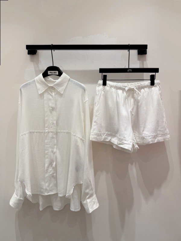 ミュウミュウ服Miu Miu 2026新作 シャツ