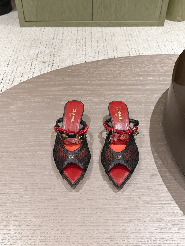 シャネル靴 CHANEL 2026新作 ミュール