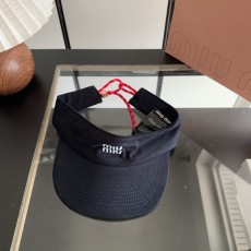 ミュウミュウ帽子 Miu Miu 2026新作 日よけ帽子