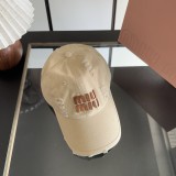 ミュウミュウ帽子 Miu Miu 2026新作 キャップ