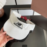 ミュウミュウ帽子 Miu Miu 2026新作 日よけ帽子