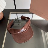 ミュウミュウ帽子 Miu Miu 2026新作 日よけ帽子