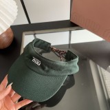ミュウミュウ帽子 Miu Miu 2026新作 日よけ帽子