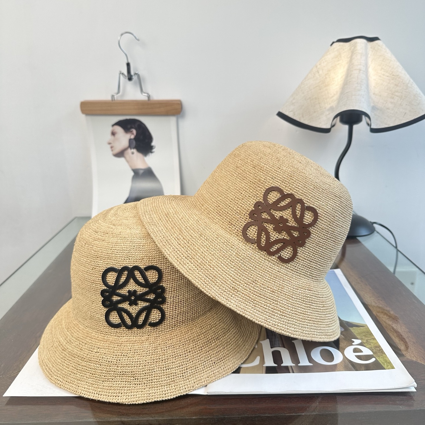 ロエベ帽子 LOEWE 2026新作 麦わら帽子
