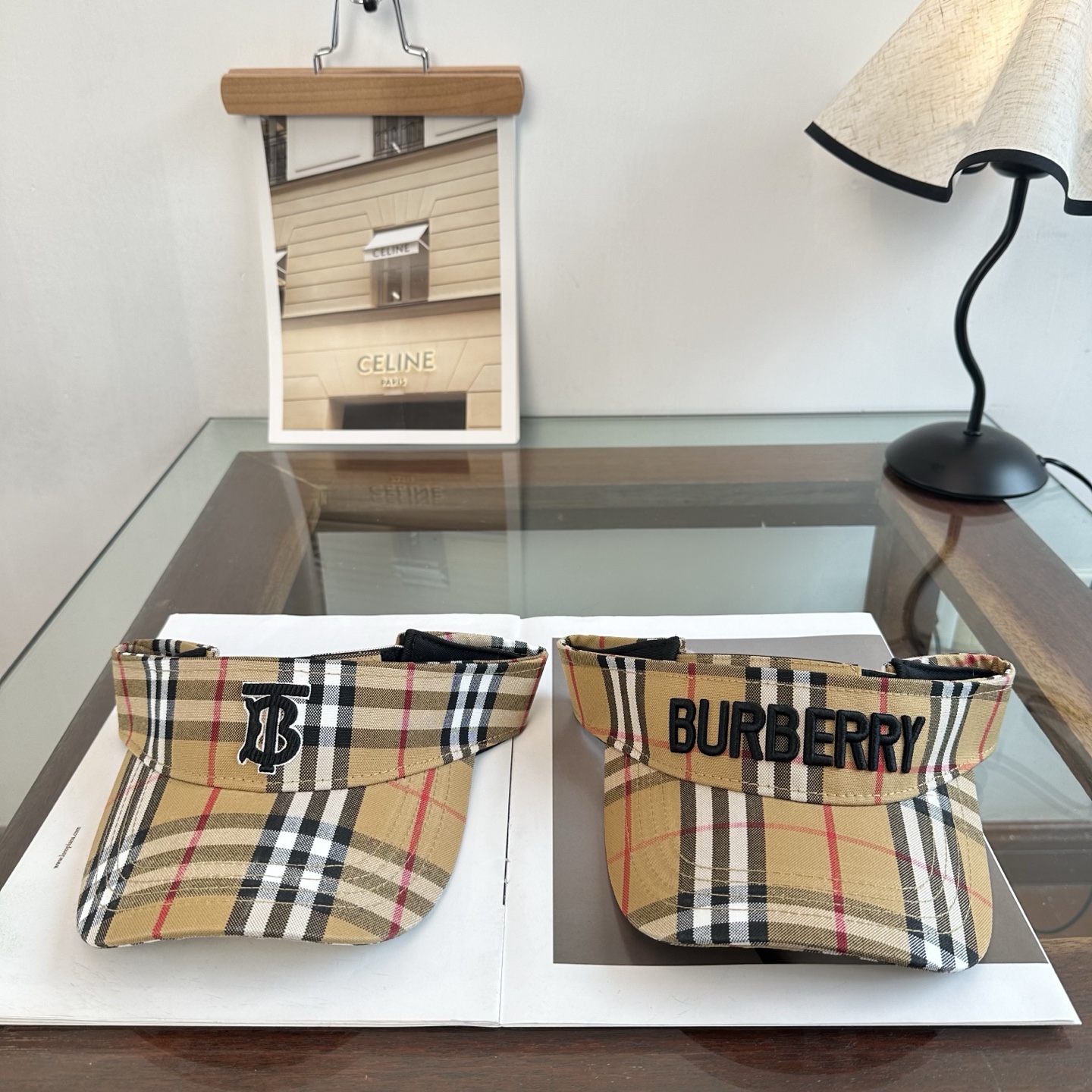 バーバリー帽子 BURBERRY 2026新作 日よけ帽子