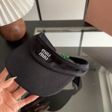 ミュウミュウ帽子 Miu Miu 2026新作 日よけ帽子