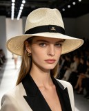 シャネル帽子 CHANEL 2026新作 麦わら帽子
