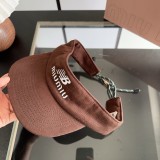 ミュウミュウ帽子 Miu Miu 2026新作 日よけ帽子