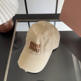 ミュウミュウ帽子 Miu Miu 2026新作 キャップ