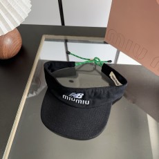 ミュウミュウ帽子 Miu Miu 2026新作 日よけ帽子