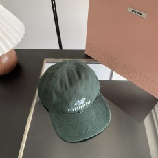 ミュウミュウ帽子 Miu Miu 2026新作 キャップ