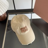ミュウミュウ帽子 Miu Miu 2026新作 キャップ