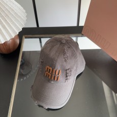 ミュウミュウ帽子 Miu Miu 2026新作 キャップ
