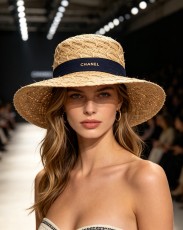 シャネル帽子 CHANEL 2026新作 麦わら帽子