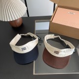 ミュウミュウ帽子 Miu Miu 2026新作 日よけ帽子