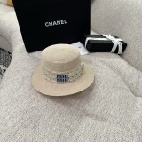 ミュウミュウ帽子 Miu Miu 2026新作 麦わら帽子