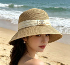 シャネル帽子 CHANEL 2026新作 麦わら帽子