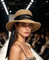 シャネル帽子 CHANEL 2026新作 麦わら帽子