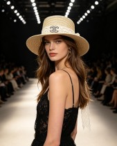 シャネル帽子 CHANEL 2026新作 麦わら帽子