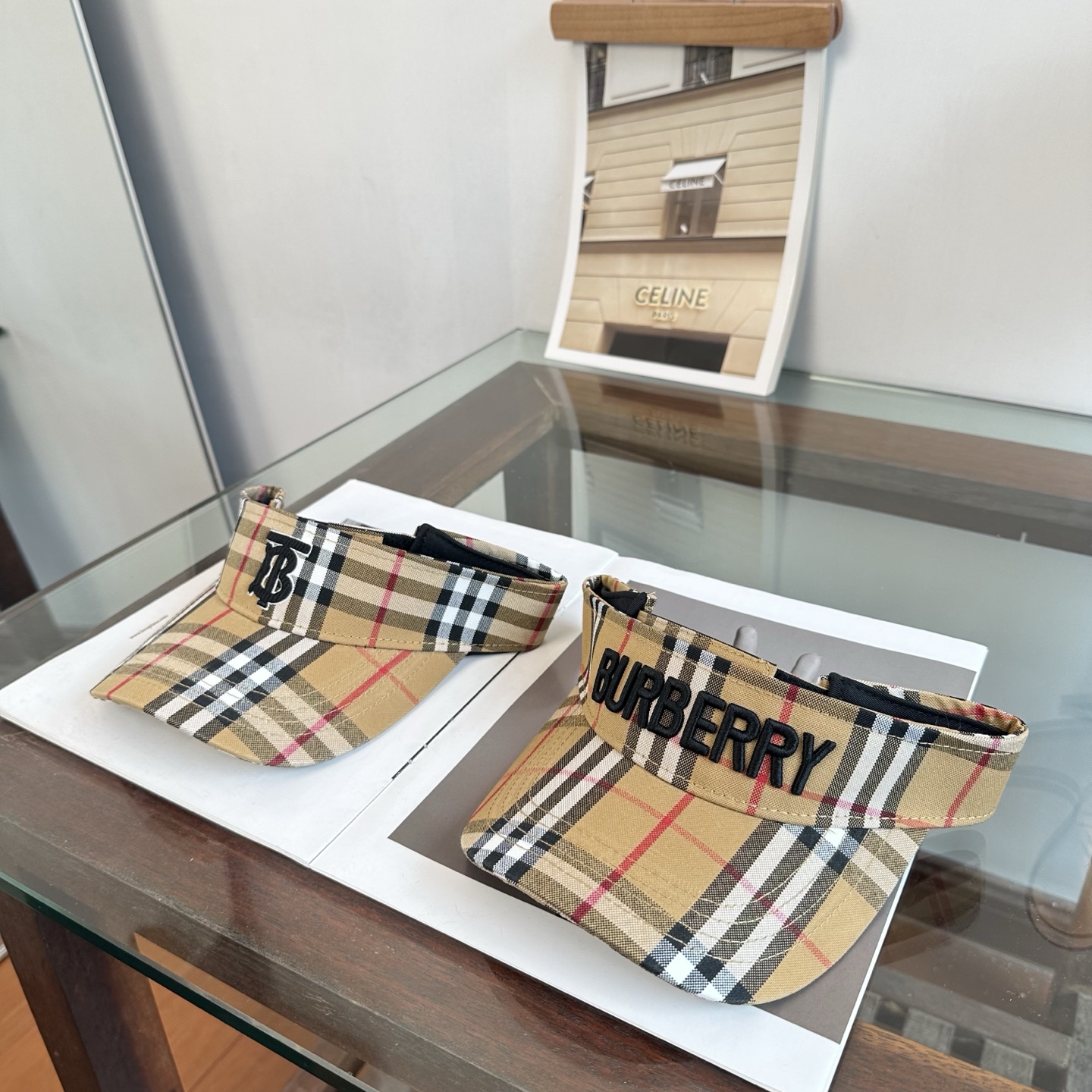 バーバリー帽子 BURBERRY 2026新作 日よけ帽子