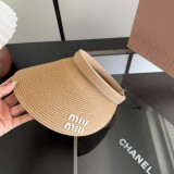 ミュウミュウ帽子 Miu Miu 2026新作 日よけ帽子