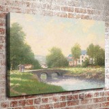 Morning Stroll  HD Canvas Print Home Decor Paintings Wall Art Pictures