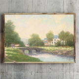 Morning Stroll  HD Canvas Print Home Decor Paintings Wall Art Pictures