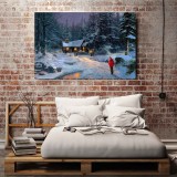 Christmas Miracle Limited Edition Paper  HD Canvas Print Home Decor Paintings Wall Art Pictures