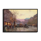 Paris Twilight  HD Canvas Print Home Decor Paintings Wall Art Pictures