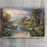 Nature Paradise HD Canvas Print Home Decor Paintings Wall Art Pictures