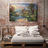 Nature Paradise HD Canvas Print Home Decor Paintings Wall Art Pictures