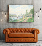 Sunday Afternoon  HD Canvas Print Home Decor Paintings Wall Art Pictures