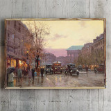 Paris Twilight  HD Canvas Print Home Decor Paintings Wall Art Pictures