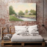 Morning Stroll  HD Canvas Print Home Decor Paintings Wall Art Pictures