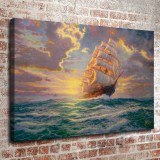 Courageous Voyage  HD Canvas Print Home Decor Paintings Wall Art Pictures