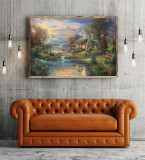 Nature Paradise HD Canvas Print Home Decor Paintings Wall Art Pictures