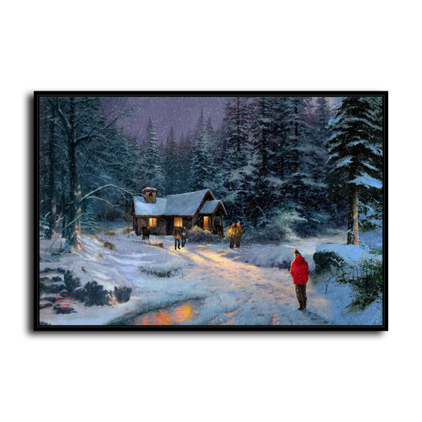 Christmas Miracle Limited Edition Paper  HD Canvas Print Home Decor Paintings Wall Art Pictures