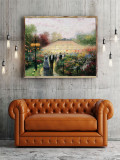 The Garden Party HD Canvas Print Home Decor Paintings Wall Art Pictures