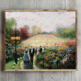 The Garden Party HD Canvas Print Home Decor Paintings Wall Art Pictures