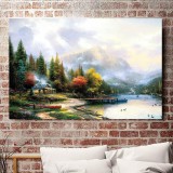 The End Of A Perfect Day III HD Canvas Print Home Decor Paintings Wall Art Pictures