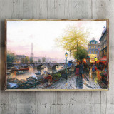 Paris Eiffel ower HD Canvas Print Home Decor Paintings Wall Art Pictures