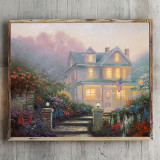 Victorian Evening  HD Canvas Print Home Decor Paintings Wall Art Pictures