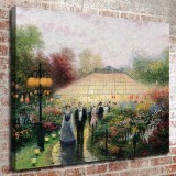 The Garden Party HD Canvas Print Home Decor Paintings Wall Art Pictures