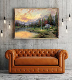 Evening Majesty  HD Canvas Print Home Decor Paintings Wall Art Pictures