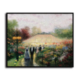 The Garden Party HD Canvas Print Home Decor Paintings Wall Art Pictures