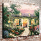 Studio in The Garden HD Canvas Print Home Decor Paintings Wall Art Pictures