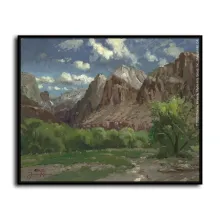 Zion National Park  HD Canvas Print Home Decor Paintings Wall Art Pictures